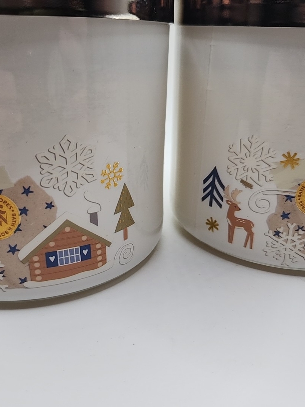 Bath & Body Works Christmas Road Trip Candle -2 -3 wick candles - Picture 6 of 9